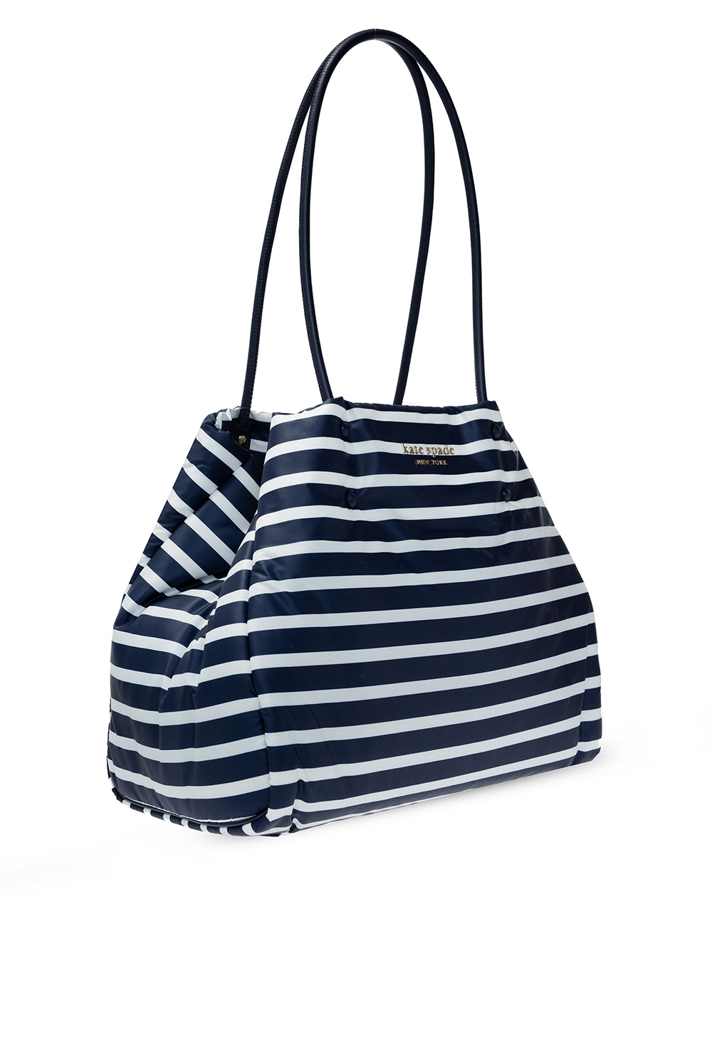 Kate spade striped 2025 tote bag